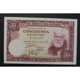1951- RUSI&Ntilde;OL -  SERIE B - 50 PESETAS - MADRID