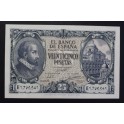 1940- HERRERA -SERIE E -25 PESETAS- BANCO ESPA&Ntilde;A 