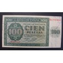 1936- BURGOS -SERIE X -100 PESETAS - ESPA&Ntilde;A  