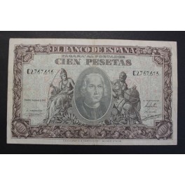 1940- COLON - SERIE C - 100 PESETAS - MADRID