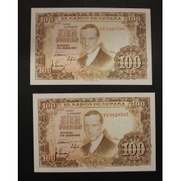 1953- ROMERO DE TORRES -SERIE 1C - 100 PESETAS 