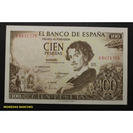 1965- BECQUER - SERIE A - 100 PESETAS - MADRID 