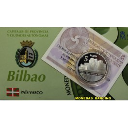 2011- BILBAO - 5 EUROS - ESPA&Ntilde;A - GUGGENHEIM