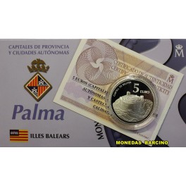 2011- PALMA - 5 EURO - ESPA&Ntilde;A -CASTELL DE BELLVER