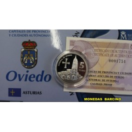 2011- OVIEDO - 5 EURO - ESPA&Ntilde;A - ASTURIAS