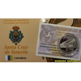 2011-SANTA CRUZ TENERIFE - 5 EURO - ESPA&Ntilde;A - CANARIAS