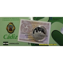2011- CADIZ  - 5 EURO - ANDALUCIA - ESPA&Ntilde;A