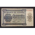 1936- BURGOS -SERIE A - 500 PESETAS - SALAMANCA