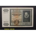 1940- AUSTRIA -SERIE A -500 PESETAS- BANCO ESPA&Ntilde;A -
