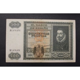 1940- AUSTRIA - SERIE A - 500 PESETAS - MADRID