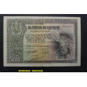 1940- CONDE ORGAZ - SIN SERIE - 500 PESETAS 