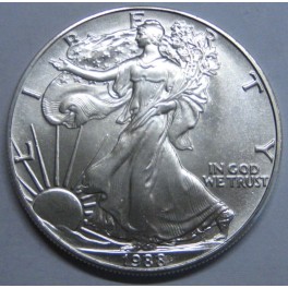 1988- LIBERTY -DOLAR-USA - ONZA - ESTADOS UNIDOS