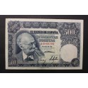 1951- BENLLIURE -SERIE A - 500 PESETAS- MADRID