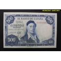 1954- ZULOAGA - SERIE G -500 PESETAS - MADRID