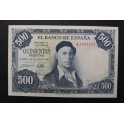 1954- ZULOAGA - SERIE K - 500 PESETAS - MADRID