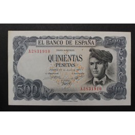 1971-VERDAGUER - SERIE A - 500 PESETAS - MADRID