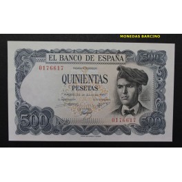 1971-VERDAGUER -SIN SERIE -500 PESETAS - MADRID