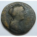 CRISPINA  - SESTERCIO - ROMAN COIN