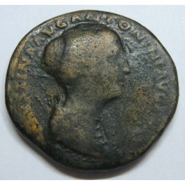 CRISPINA  - SESTERCIO - ROMAN COIN
