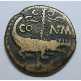 AUGUSTO & AGRIPA  - DUPONDIO - ROMAN COIN
