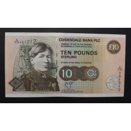 2003- ESCOCIA -10 POUND- SLESSER - BILLETE