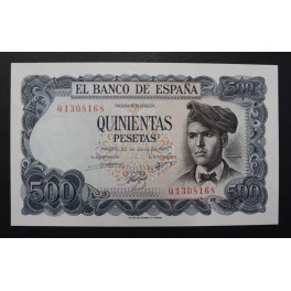 1971- VERDAGUER -SERIE Q - 500 PESETAS - MADRID