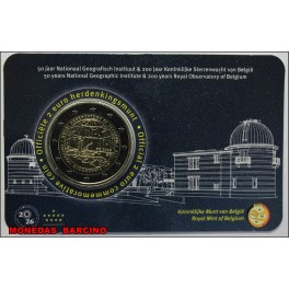 2026- ASTRONOMIA -2 EUROS-BELGICA-HOLANDES