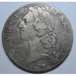 1749 - A - PARIS - LUIS XV - ECU DU BANDEAU - FRANCE