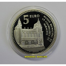 2010- ALBACETE - 5 EUROS- ESPA&Ntilde;A -CUCHILLERIA
