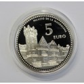 2010- SANTANDER - 5 EUROS - ESPA&Ntilde;A- PLATA