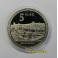 2010- AVILA - 5 EUROS - ESPA&Ntilde;A- PLATA- MURALLA