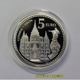 2010- BARCELONA - 5 EUROS- ESPA&Ntilde;A - COLON