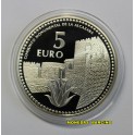 2010- ALMERIA - 5 EUROS - ESPA&Ntilde;A- PLATA - ALCAZAR