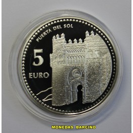 2012- TOLEDO - 5 EUROS -ESPA&Ntilde;A - PLATA -SOL
