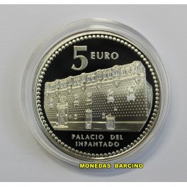 2012- GUADALAJARA - 5 EUROS -ESPA&Ntilde;A - PLATA-PALACIO