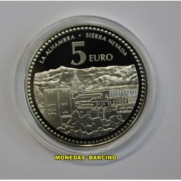 2012- GRANADA - 5 EUROS- ESPA&Ntilde;A - ALHAMBRA