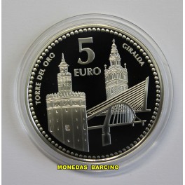 2012- SEVILLA - 5 EUROS- ESPA&Ntilde;A - GIRALDA