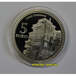 2012- CUENCA - 5 EUROS- ESPA&Ntilde;A - CASA COLGADAS