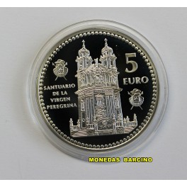 2012- PONTEVEDRA - 5 EUROS- ESPA&Ntilde;A -SANTUARIO