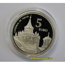 2011- TERUEL - 5 EUROS- ESPA&Ntilde;A-  CATEDRAL