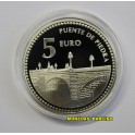 2011- LOGRO&Ntilde;O- 5 EUROS- ESPA&Ntilde;A- PIEDRA - PLATA