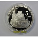 2011- MURCIA - 5 EUROS- ESPA&Ntilde;A- CATEDRAL -PLATA
