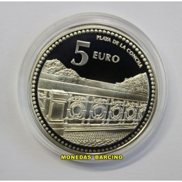 2011- SAN SEBASTIAN- 5 EUROS- ESPA&Ntilde;A- DONOSTIA -PLATA