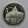 2010- CEUTA - 5 EUROS-PLATA- ESPA&Ntilde;A- PALACIO