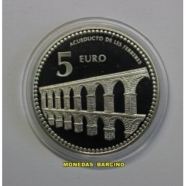 2012- TARRAGONA - 5 EUROS- ESPA&Ntilde;A -ACUEDUCTO