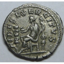 CARACALLA  - DENARIO - ROMAN COIN - FIDES EXERCITUS