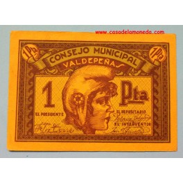 VALDEPEÑAS -CIUDAD REAL- 1 PTS -www.casadelamoneda.com