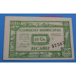  ALCAÑIZ- TERUEL-50 cts-www.casadelamoneda.com
