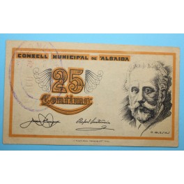 ALBAIDA-VALENCIA-25 cts -www.casadelamoneda.com