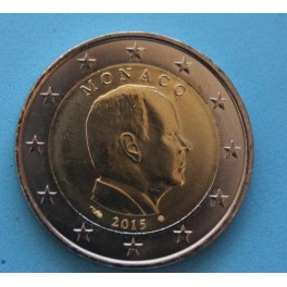 2015 - MONACO - 2 EUROS - ALBERTO II 